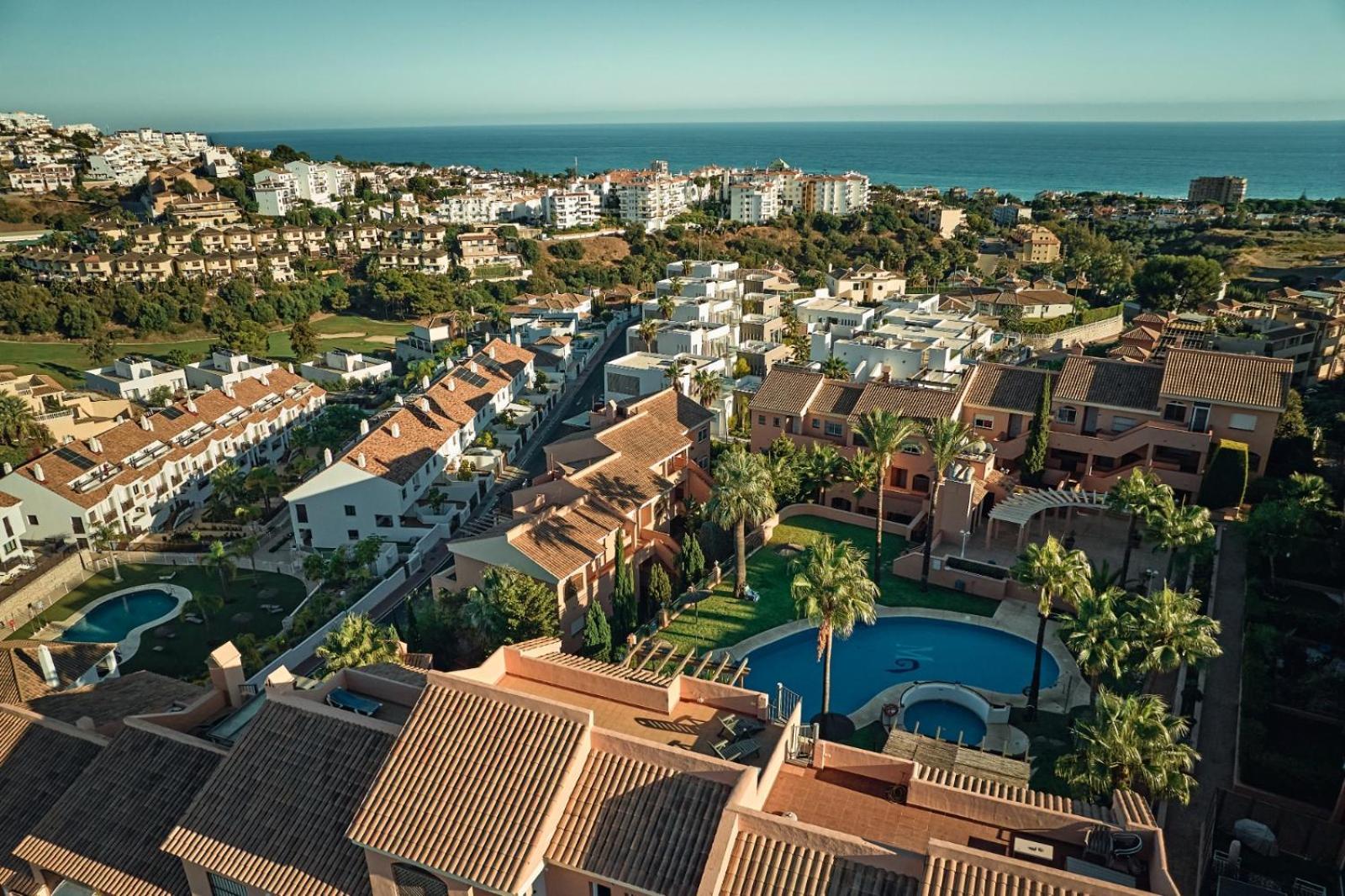 Cozy Penthouse Riviera Del Sol Apartment Malaga Exterior photo
